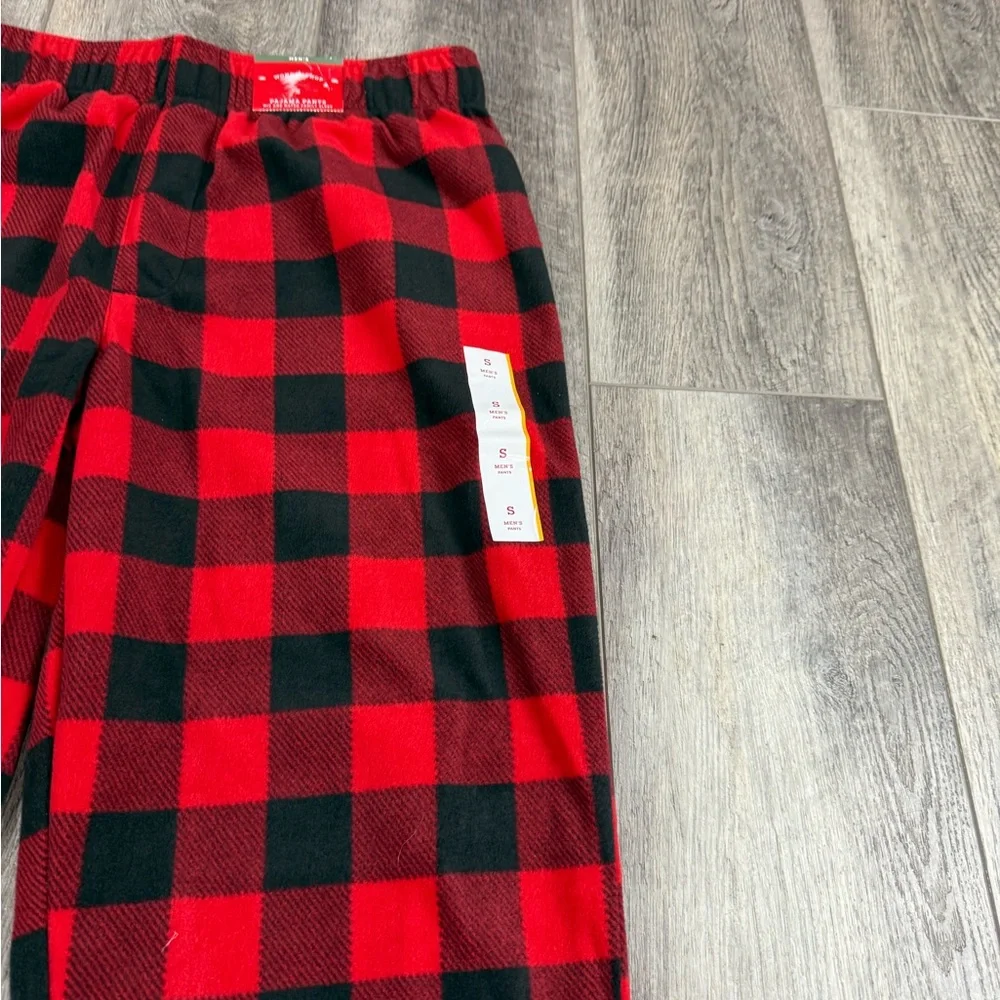 Wondershop Mens Red/Black Checker Pants‎